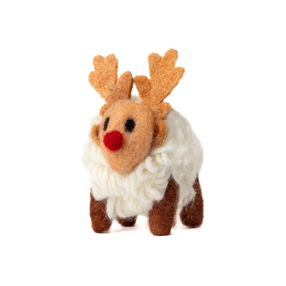 Christmas Felt Sheep Reindeer Medium