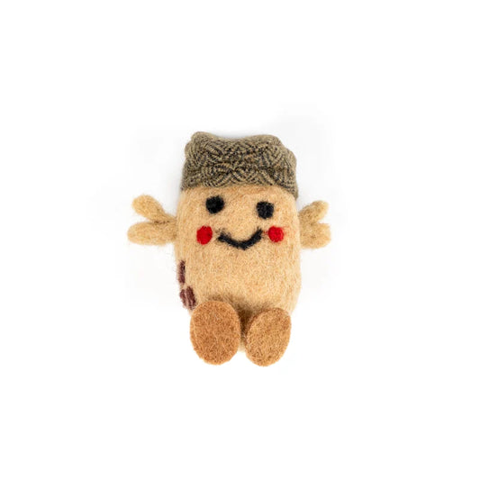 Potato Magnet Green Flatcap