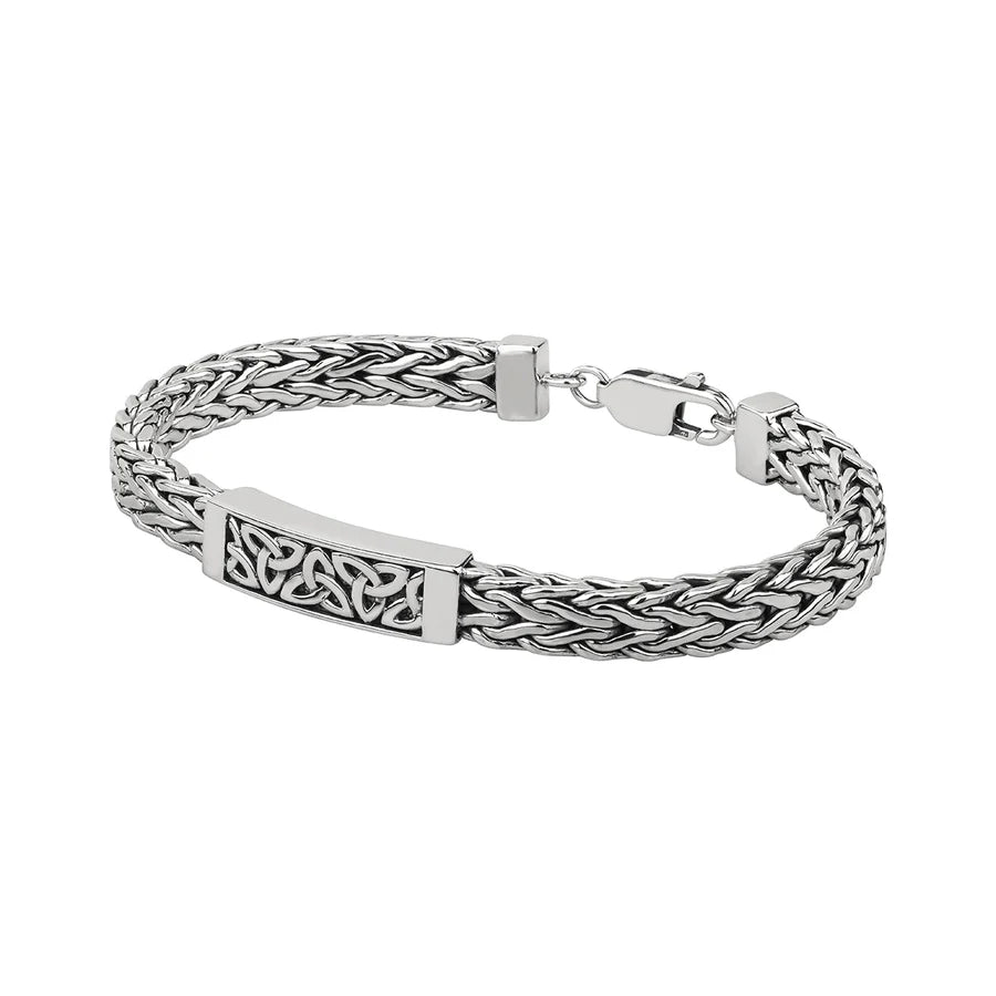 Silver Trinity Knot - Mens - Heavy