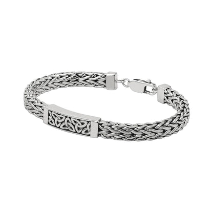 Silver Trinity Knot - Mens - Heavy