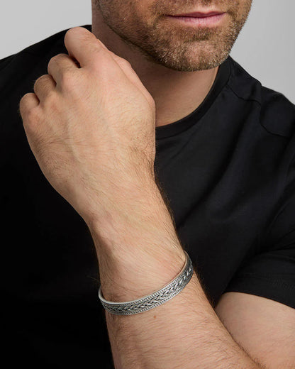 Silver Trinity Knot - Mens - Heavy